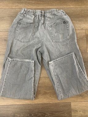 art class Baggy Gray Washed Jeans